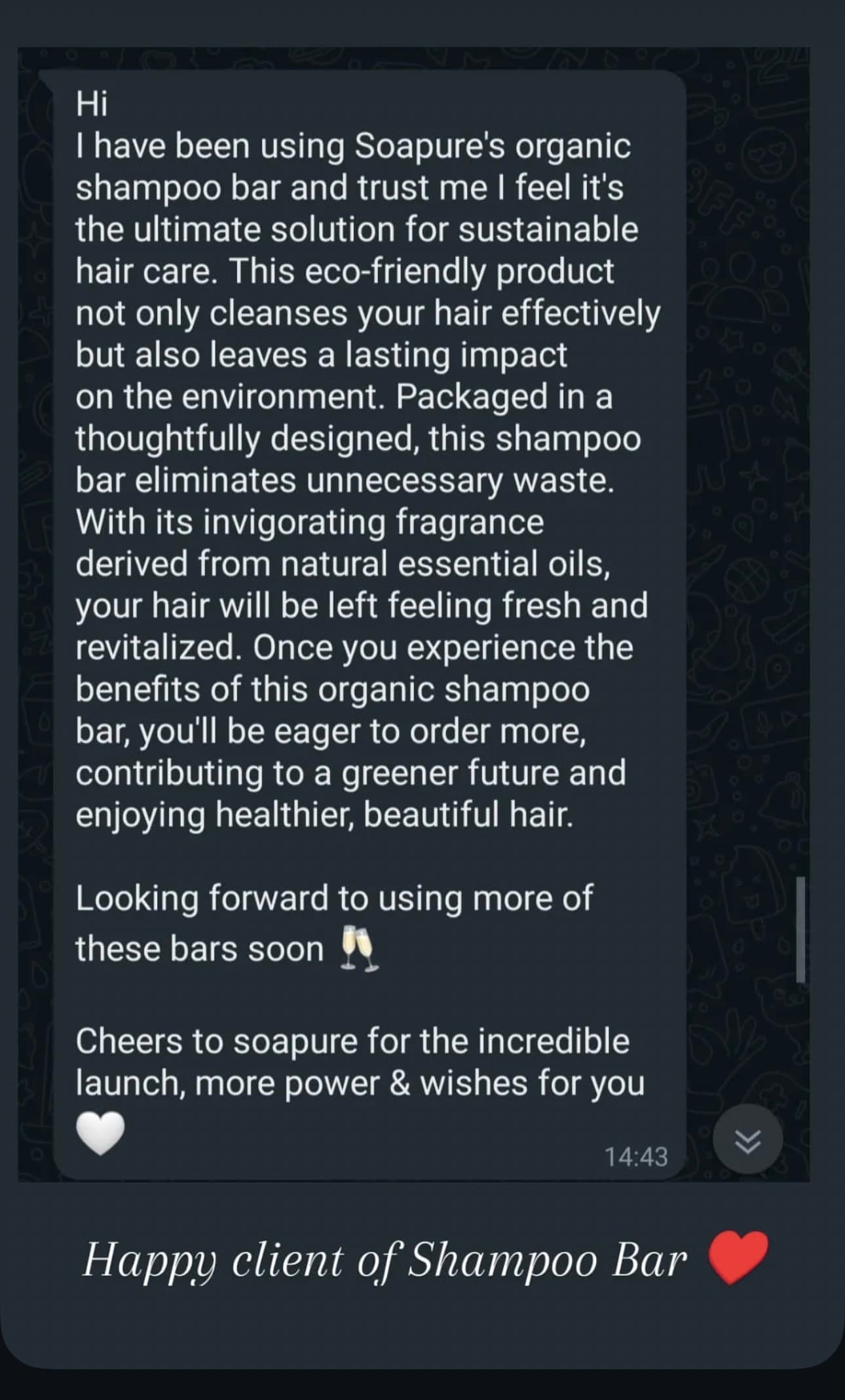 Customer testimonial 6